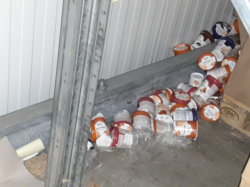 Nedostatočná hygiena skladovania