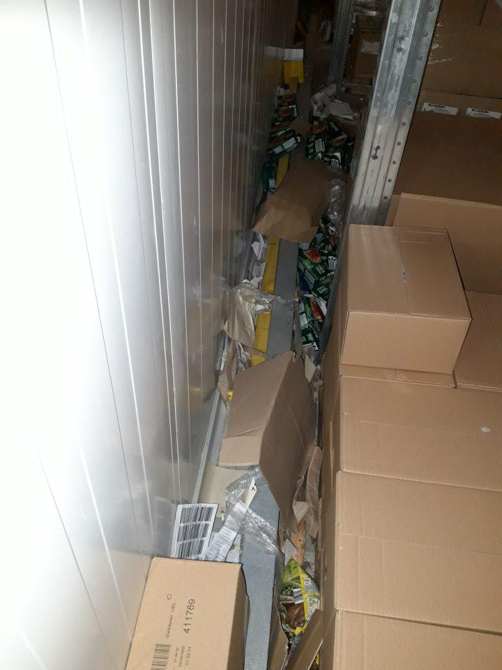 Nedostatočná hygiena skladovania.