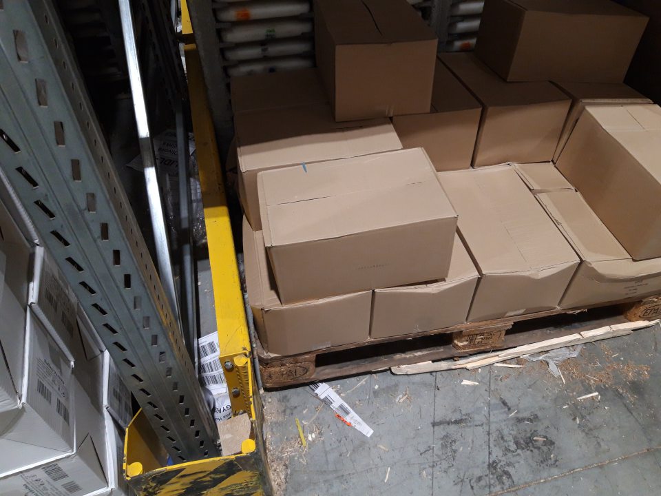 Nedostatočná hygiena skladovania.