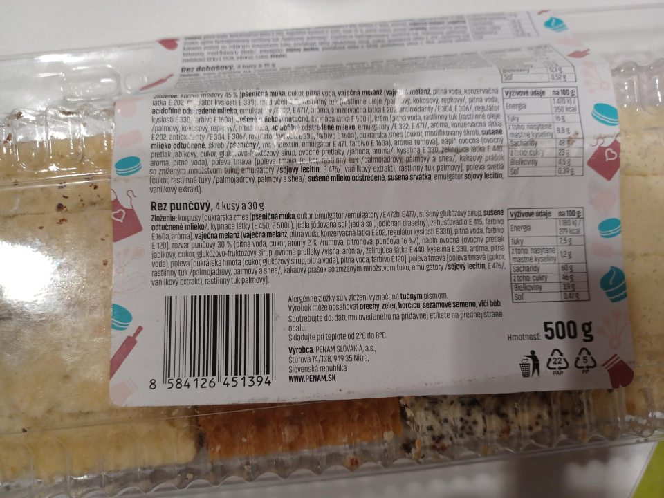 Umiestňovanie potraviny po DS