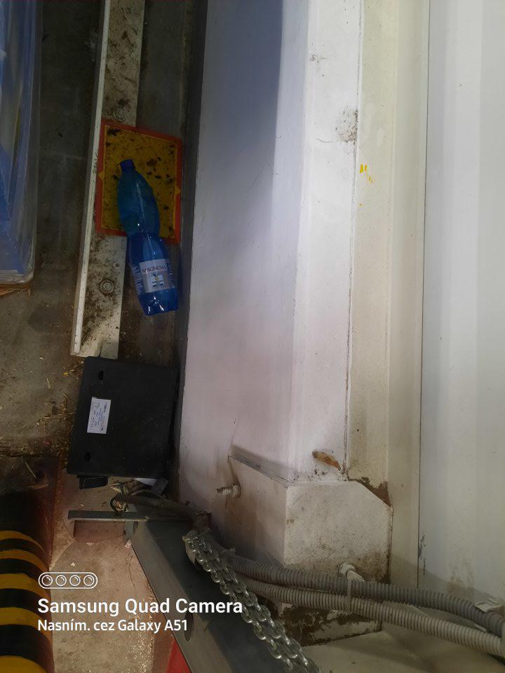 ťažšie dostupné miesta v sklade