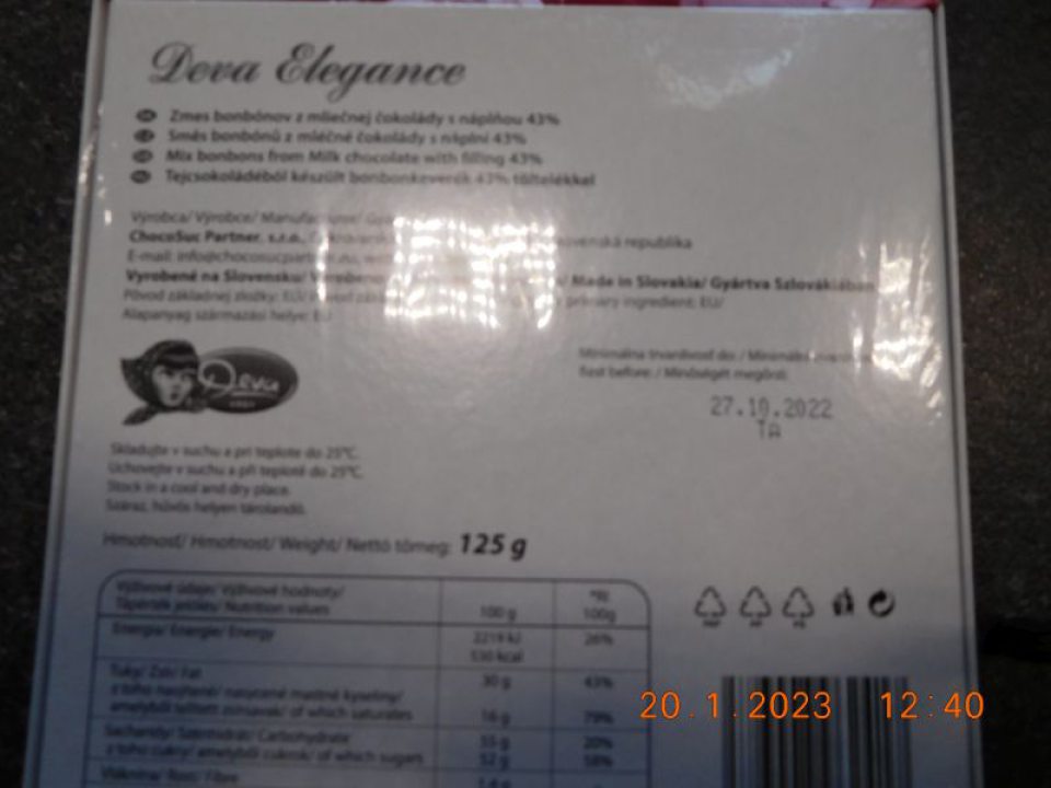 V čase kontroly zistený predaj 2 druhov potravín po uplynutí dátumu minimálnej trvanlivosti viac ako 45 dní.