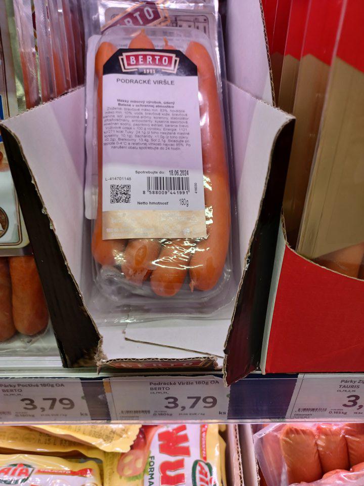 Predaj potravín po uplynutí dátumu spotreby