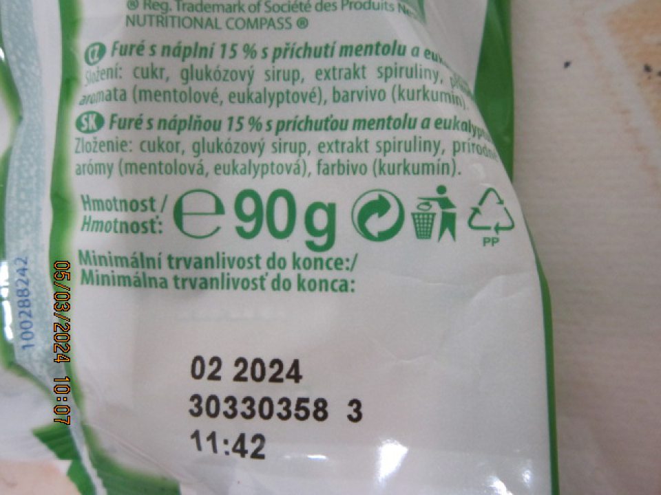 Tovar po uplynutí DMT