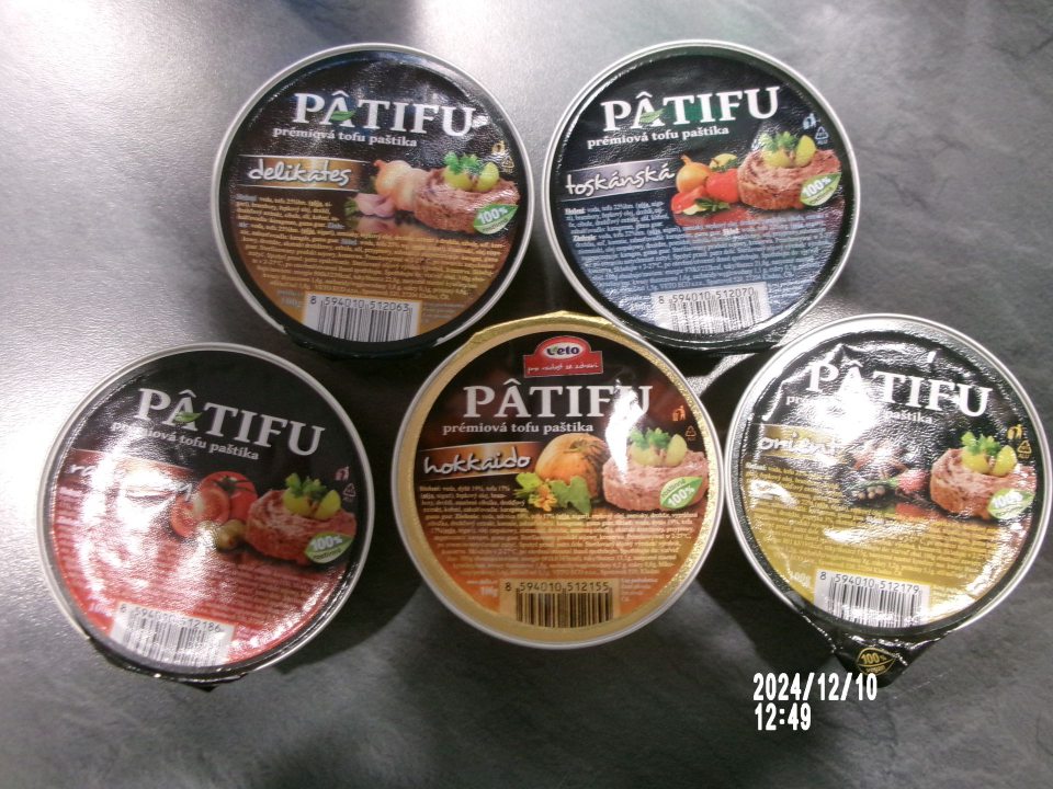 Zistené nesprávne uvedené výživové údaje u piatich druhov nátierok.