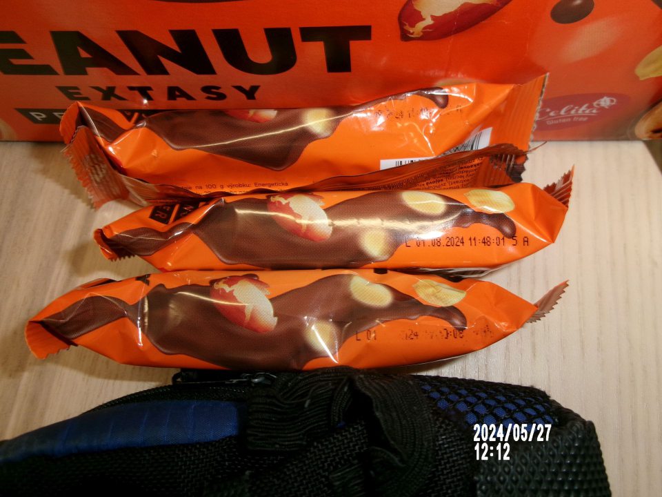  Zistený ľahko stierateľný údaj o dátume minimálnej trvanlivosti.