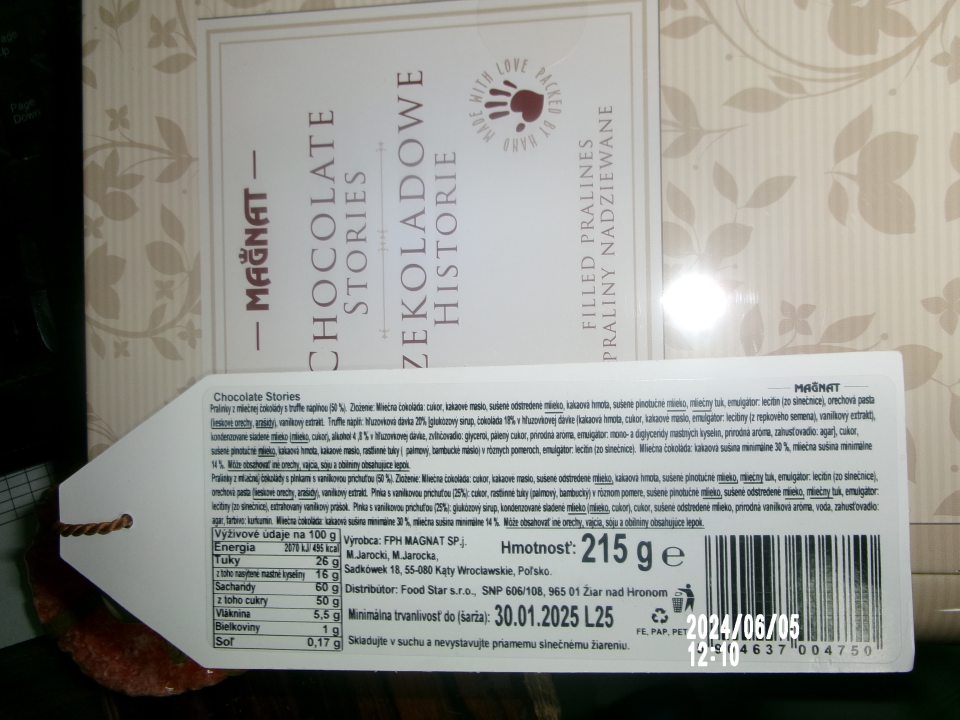Zistené ponúkanie na predaj jedného druhu cukrovinky, nesprávne označeného, v označení ktorého boli v zložení použité údaje, nezrozumiteľné pre spotrebiteľa: ,,Hľuzovková dávka", pričom zložka hľuzovka sa v zložení nenachádzala. 