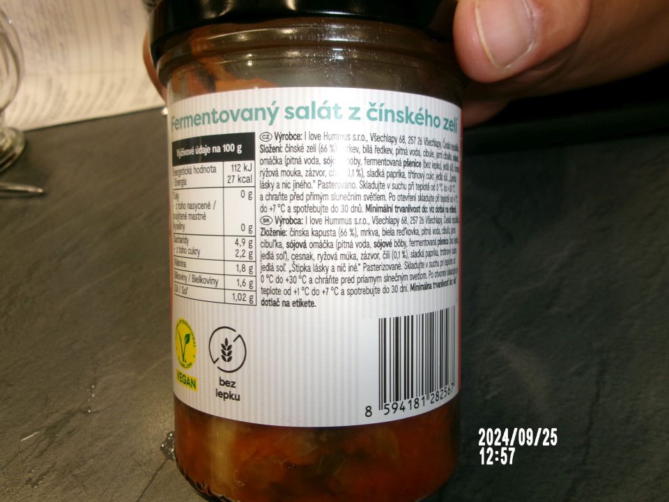 Chýbajúci opisný názov u dvoch druhov potravinárskych výrobkov- v štátnom jazyku. 