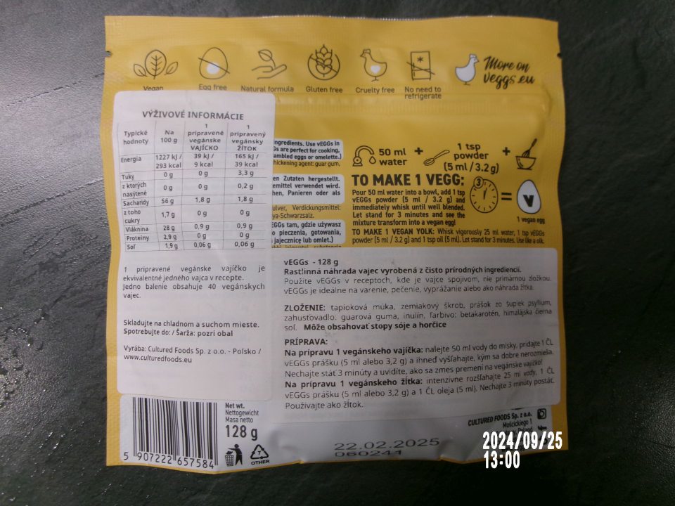 Klamlivé označenie u jedného druhu potravinárskeho výrobku.