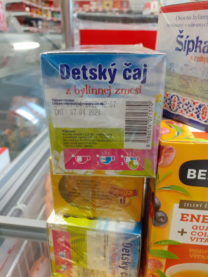 tovar po dobe minimálnej trvanlivosti