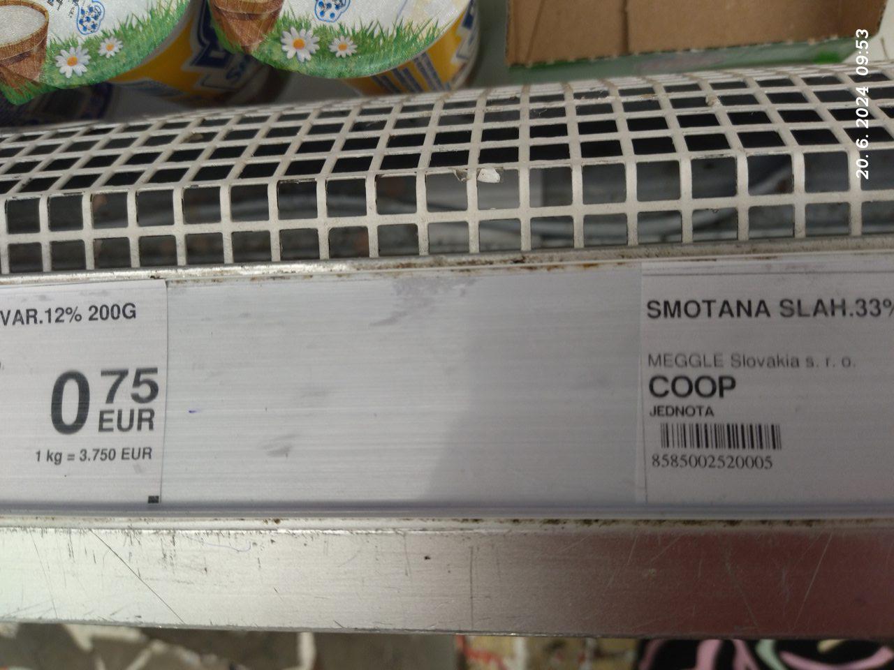 Znečistené chladiace zariadenie.