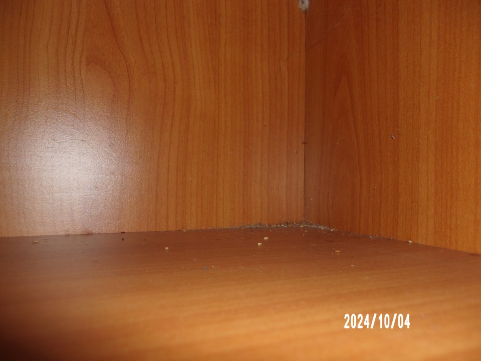 Nevyhovujúci hygienický stav ložnej plochy šuflíkov technického zariadenia na predaj nebaleného pečiva.