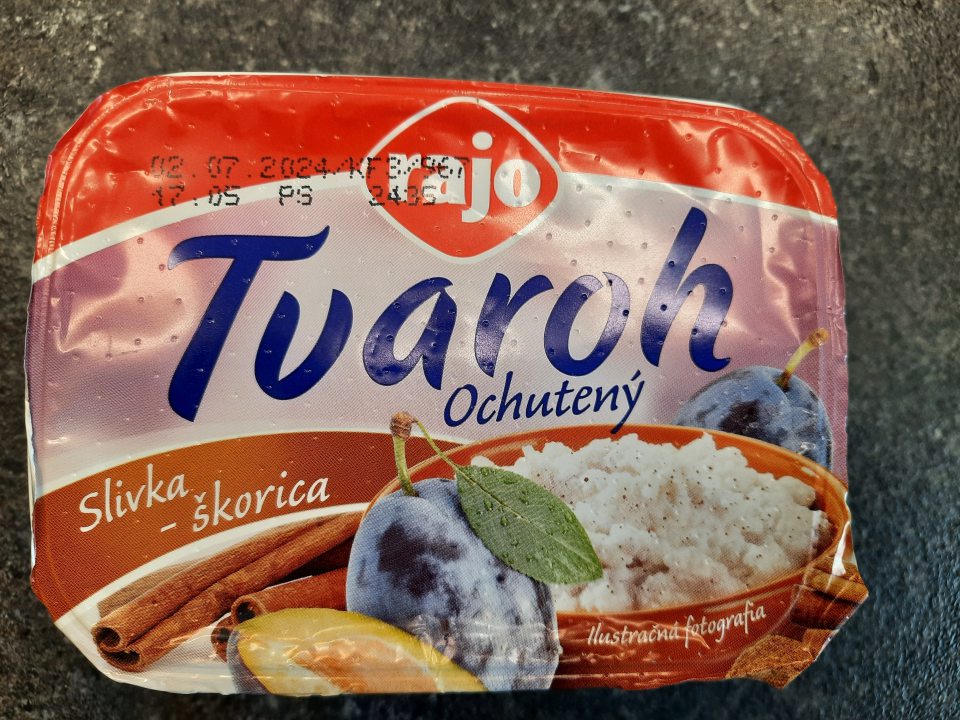 Tvaroh ochutený - predaj po uplynutom dátume spotreby