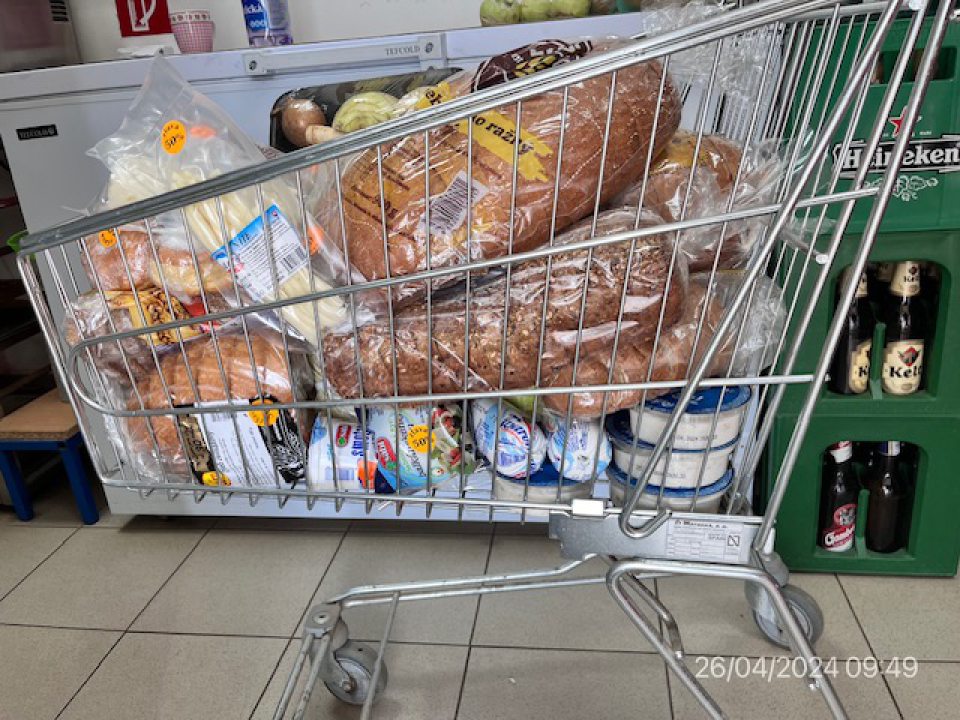 Predaj potravín po DS a DMT.