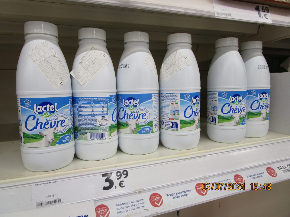 Povinný údaj ,,minimálna trvanlivosť do" v nesprávnom tvare. 