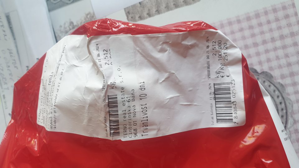 PPP neprimerane skrátil DS/DMT potraviny po rozbalení obalu, nepredložil dokumentáciu na základe ktorej si skrátil DS/DMT po narušení obalu ako napr. protokoly o skúškach, analýzy, ...