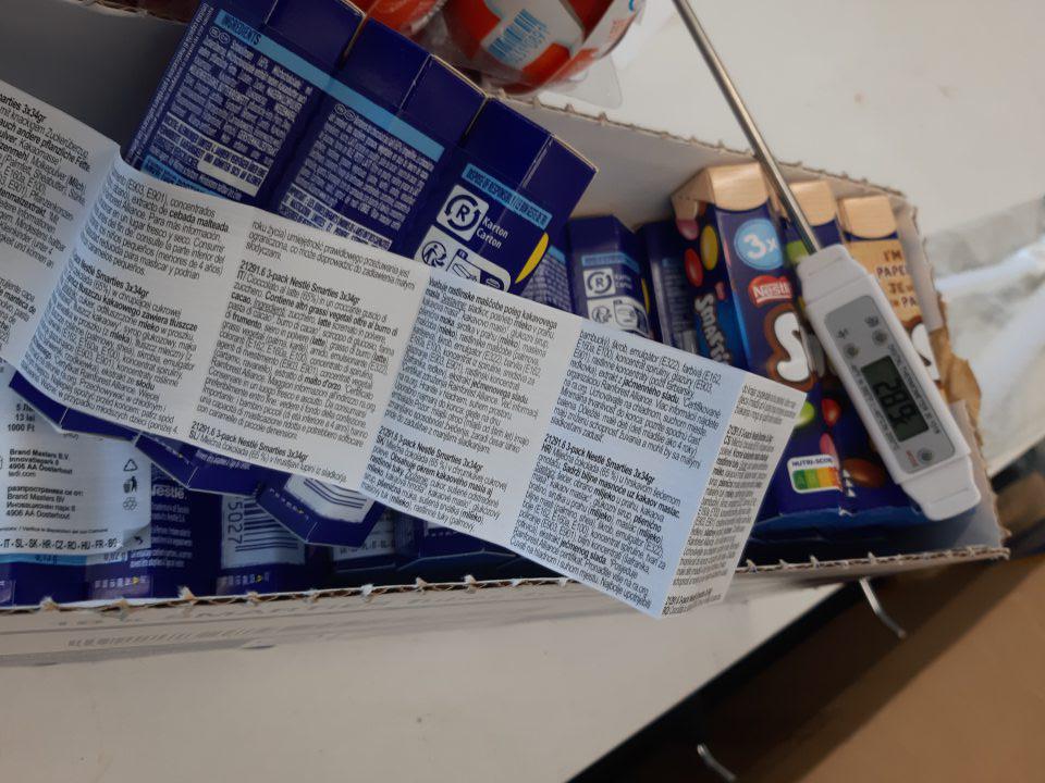 nedodržanie podmienok skladovania
