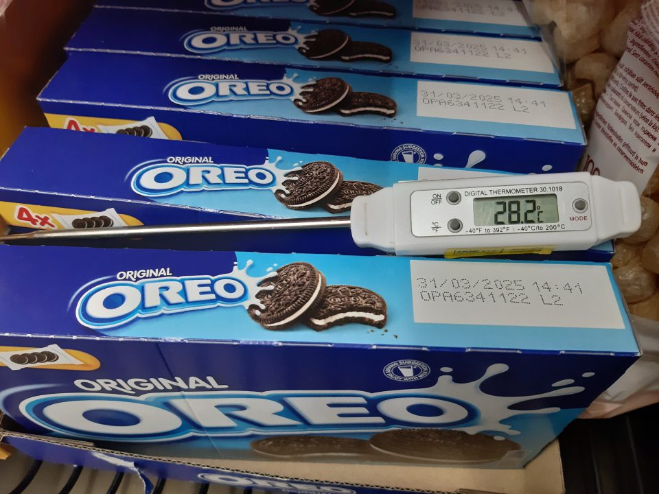 nedodržanie podmienok skladovania 