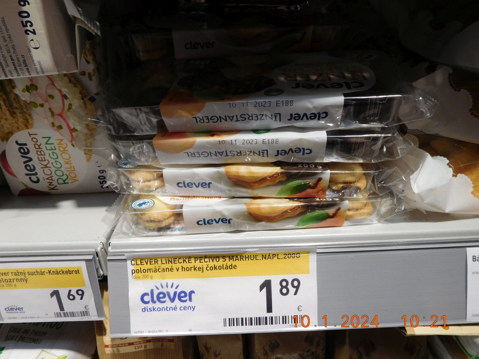 Predaj 1 druhu potraviny po uplynutí DMT.