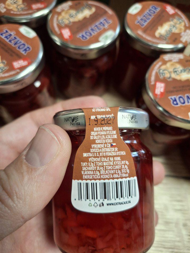 Nesprávne označený tovar.