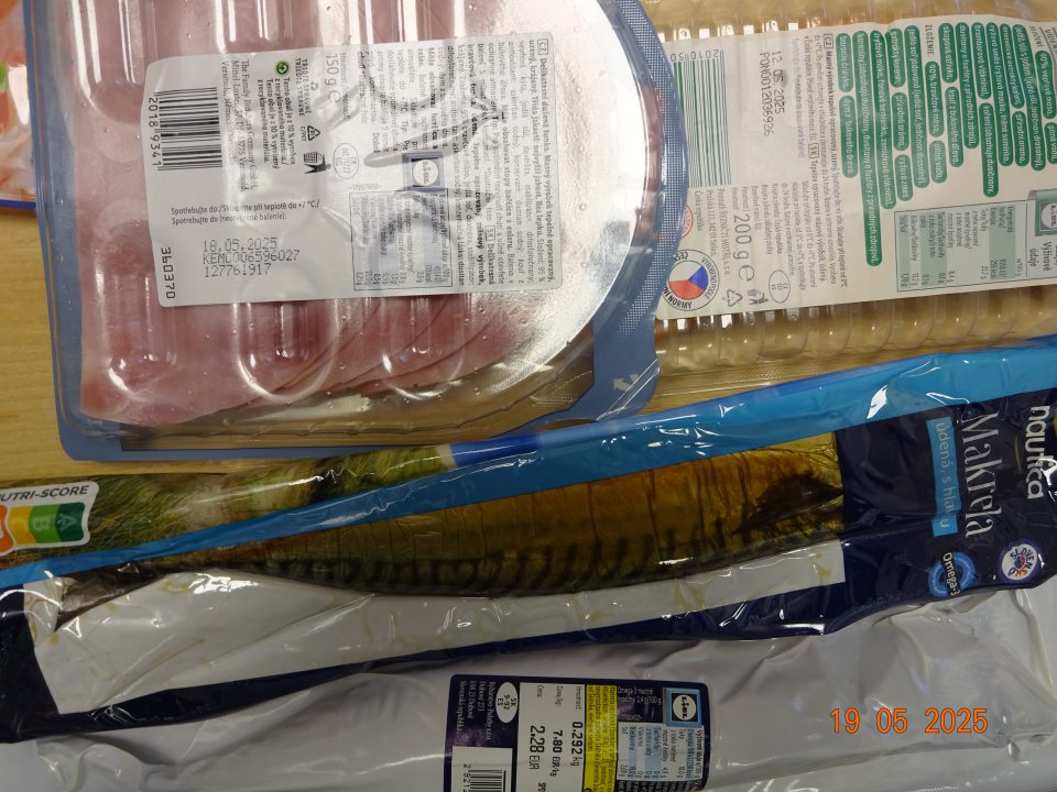 Predaj výrobkov po dátume spotreby.