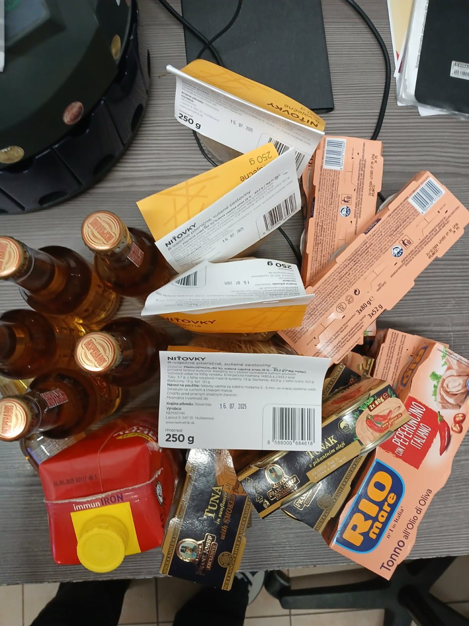 Predaj potravín po dátume minimálnej trvanlivosti.