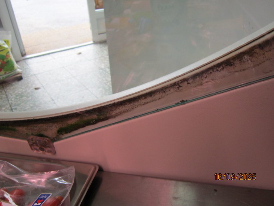 Znečistené chladiace zariadenie (pleseň, prach)