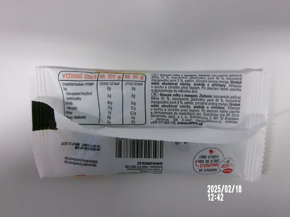  	Zistené ponúkanie na predaj dvoch druhov potravinárskych výrobkov, nesprávne označených, u ktorých chýbali sprievodné údaje, týkajúce sa fyzikálneho stavu potraviny, alebo jej špecifickej úpravy. 