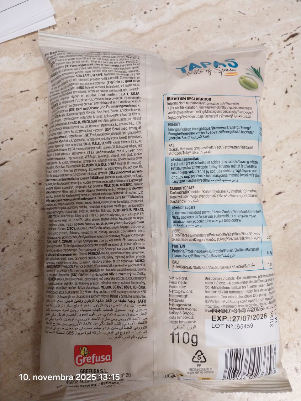 Uvádzanie do omylu pri označovaní potravinárskeho výrobku (opisný názov) z hľadiska jeho charakteru.