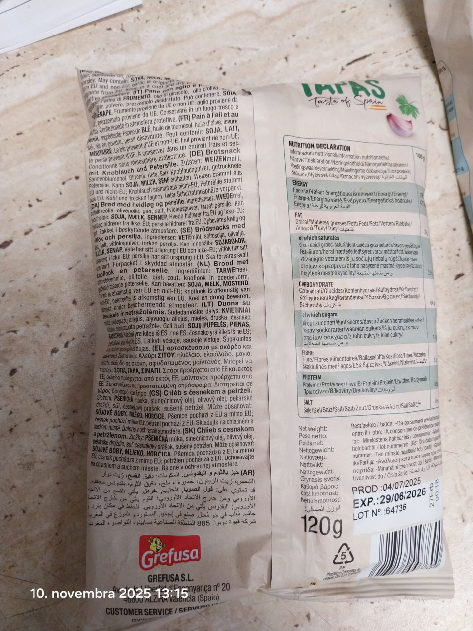 Uvádzanie do omylu pri označovaní potravinárskeho výrobku (opisný názov) z hľadiska jeho charakteru.