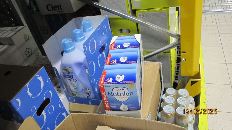 nevhodne oddelený nezlúčiteľný tovar