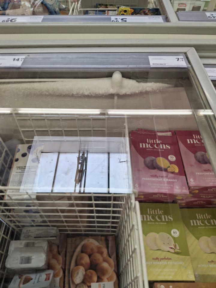 Námraza v mraziacom zariadení