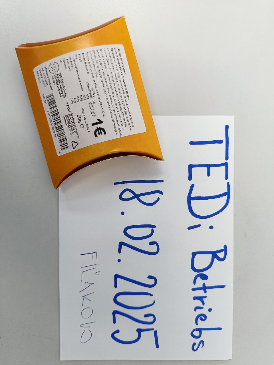 Tovar po dátume minimálnej trvanlivosti.