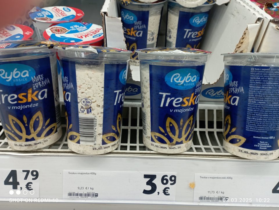 Tovar po uplynutom dátume spotreby.