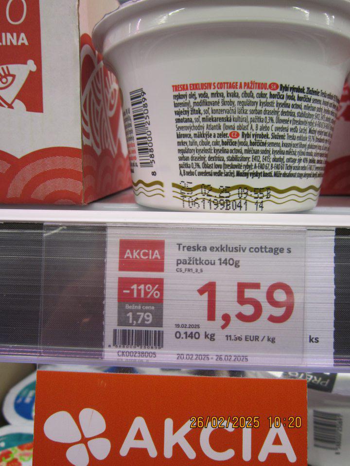 Potraviny po uplynutí dátumu spotreby.