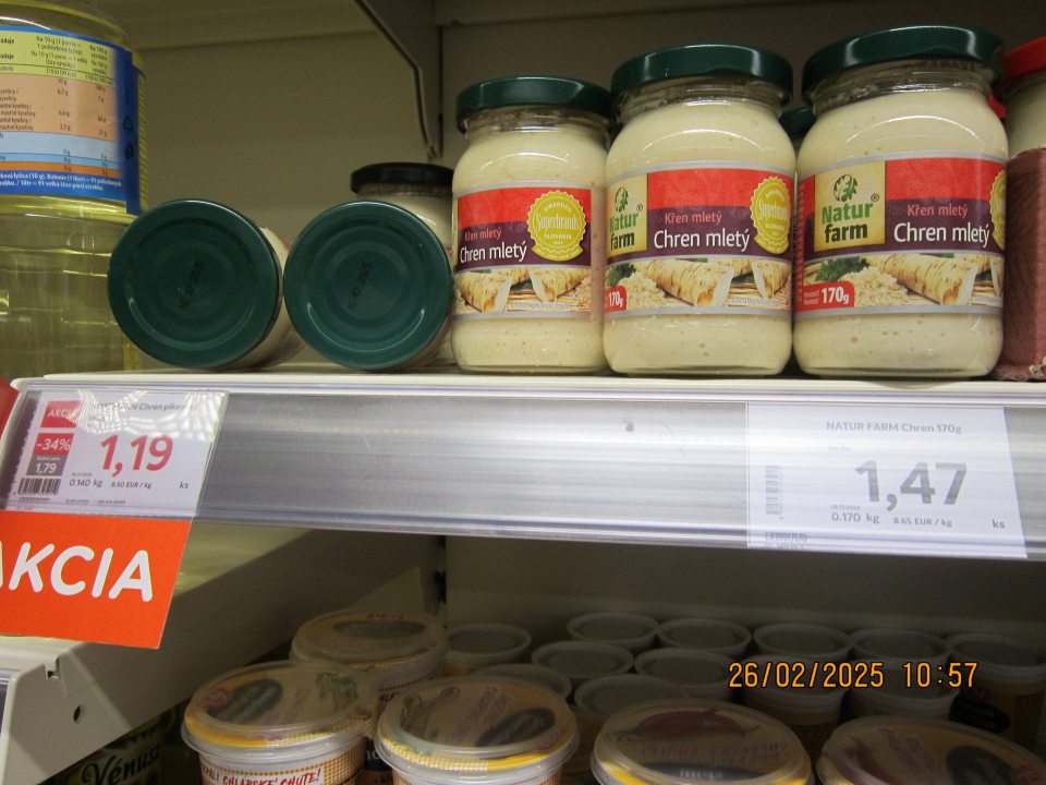 Potraviny po uplynutí dátumu minimálnej trvanlivosti.