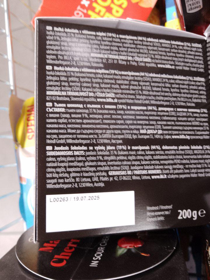 Výrobky (6 druhov) BILLA premium uvádzanie na trh viac ako 45 dní po DMT