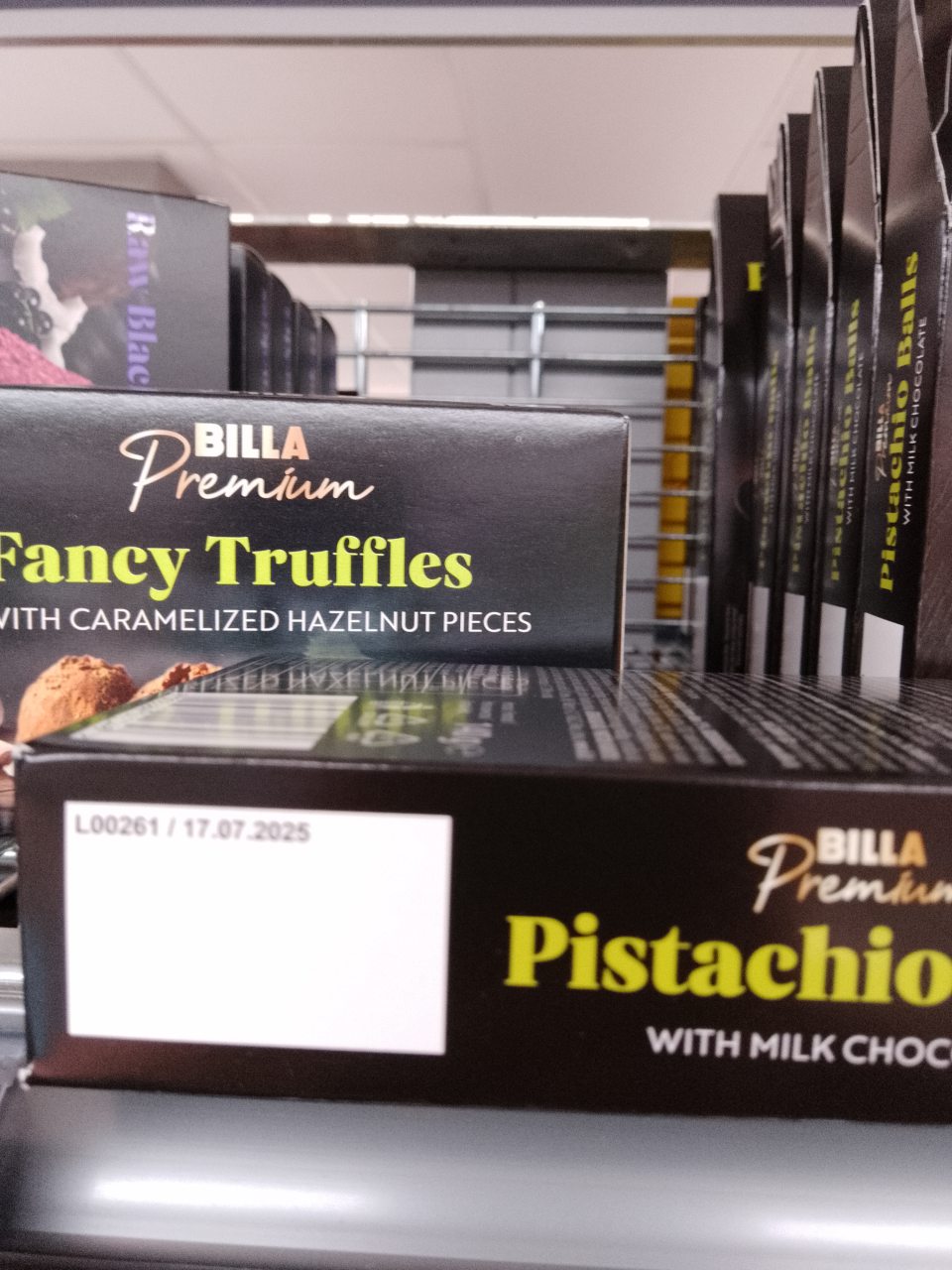 Výrobky ( 6 druhov) BILLA premium uvádzanie na trh viac ako 45 dní po DMT