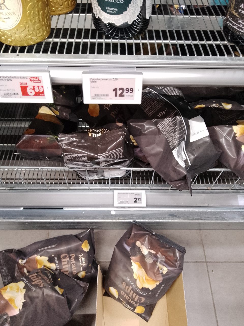 Výrobky ( 6 druhov) BILLA premium uvádzanie na trh viac ako 45 dní po DMT