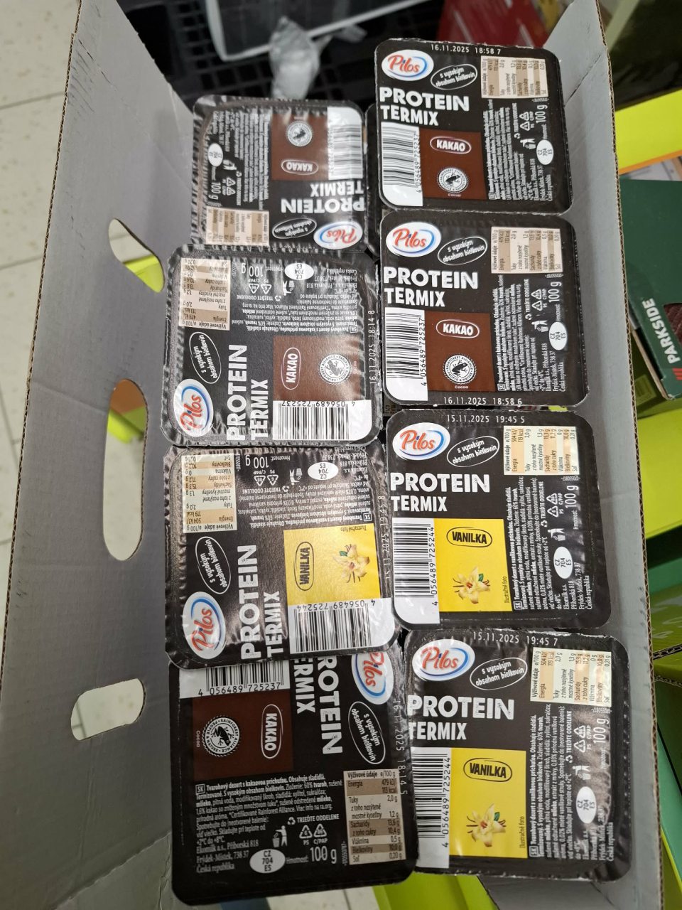 Potravina umiestňovaná na trh po uplynutom dátume spotreby.