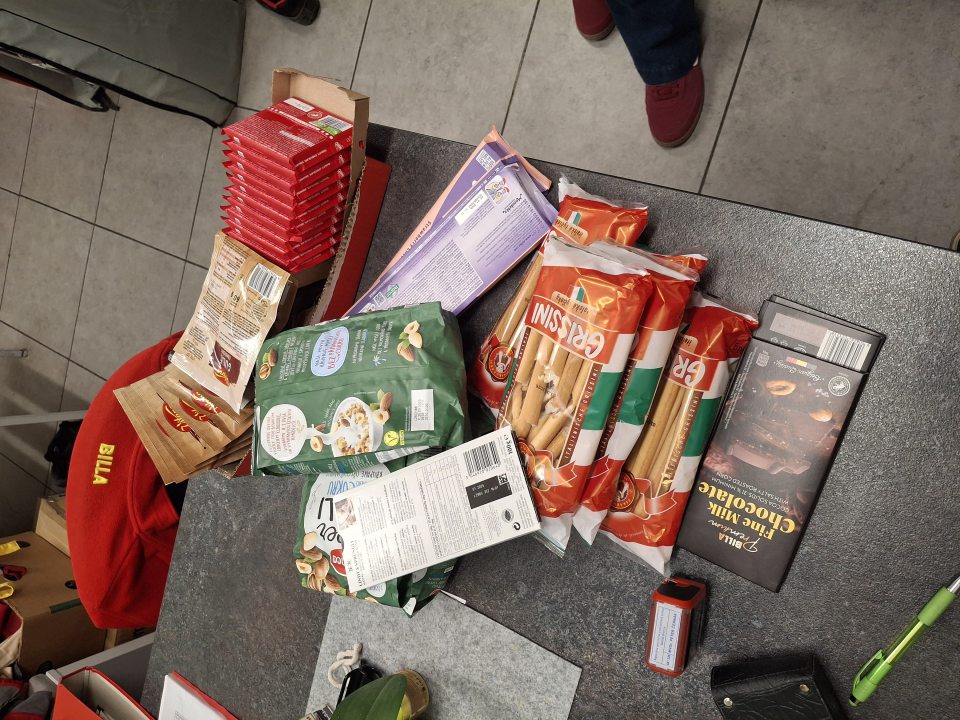 Predaj sedem druhov výrobkov po dátume minimálnej trvanlivosti. 