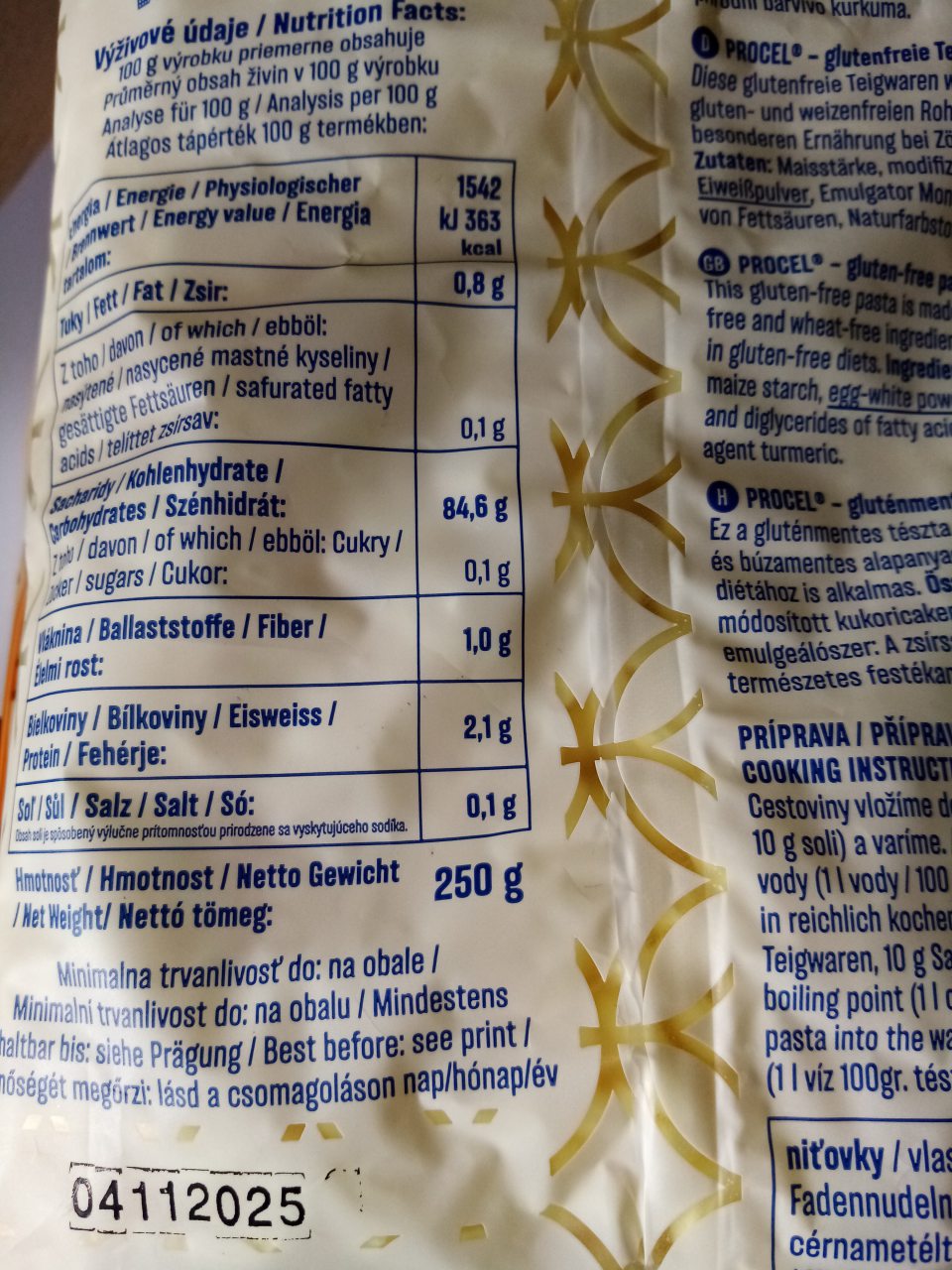 Predaj potravín po dátume minimálnej trvanlivosti v celkovom množstve 8,405 kg a v cene 69,11 eur.