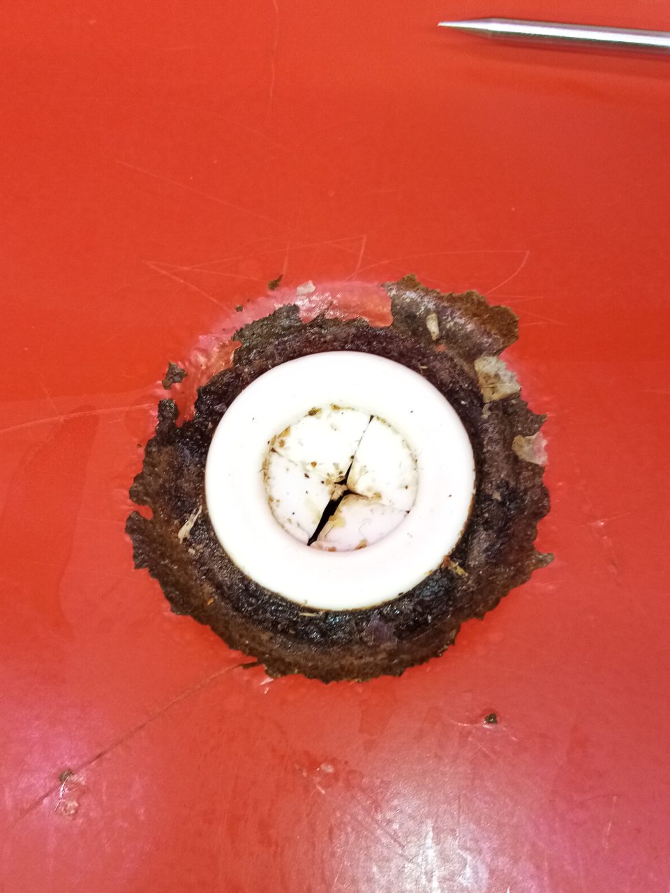 Chladiace vitríny s korodovaným povrchom