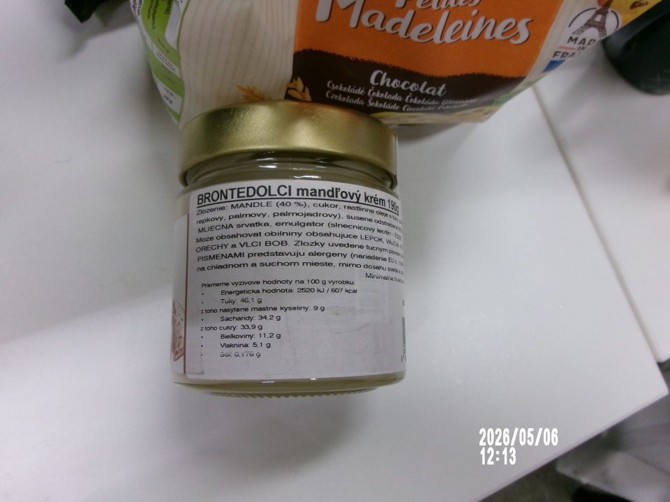 Nesprávne uvedené výživové údaje.
Chýbajúci údaj- meno alebo obchodné meno a adresa prevádzkovateľa.