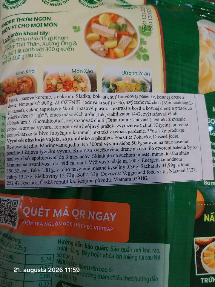 Dva druhy výrobkov nesprávne označených - chýbal opisný názov, nesprávne uvedená kategória prídavnej látky, nesprávne terminológia "s cukrom", správne "obsahuje cukor".