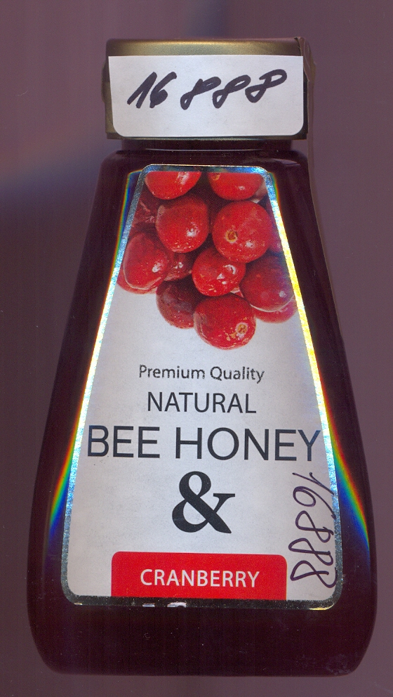 Natural Bee Honey & Cranberry 250 g