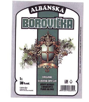 Albánská borovička